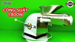Máy ép dầu Nóng Và Lạnh AOSIDA WF-J118 Thương hiệu Anh Quốc Năng suất ép 4-7kg/giờ - Hàng Nhập Khẩu