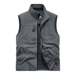 CHAFEI | Áo Vest Đồng Phục Có Logo Đặt Hàng Dáng Rộng Kích Cỡ Lớn Cho Hoạt Động Ngoài Trời