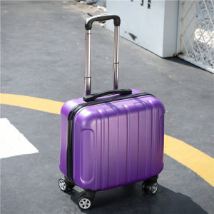 กระเป๋าเดินทางขนาดเล็ก น้ำหนักเบา ล้ออเนกประสงค์ กระเป๋าเดินทางสำหรับเด็ก กระเป๋าเดินทางแบบพกพา กระเป๋าเดินทางแบบมีซิป กระเป๋าเดินทาง ABS+PC