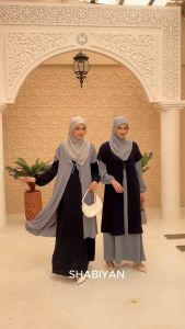 SHABIYAN 593 Gamis Set Dress Long Outer