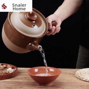 FEIZHUXIANSEN | Herb Medicine Cooking Pot Ceramic