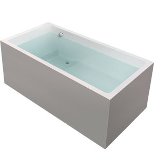 GUOGAN | Free-standing Hotel-style Bath Tub For Couples Bathing and Massage