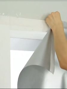 100% Blackout Magic Tape Curtain for Window Plain Bedroom Curtains Kurtain Blinds Heat Insulation
