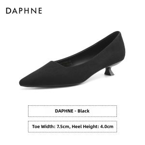 Daphne | Pointed Toe Mid Heel Shoes