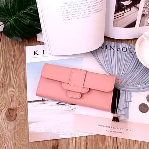 ABC Dompet Lipat Panjang Wanita 00405 Dompet Polos Panjang Wanita