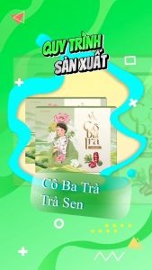 CÔ BA TRÀ TRÀ SEN ĐÔNG ANH CHÍNH HÃNG
