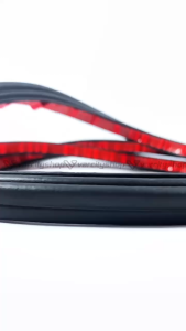 4PCS Karet Peredam 2 Layer Car Door Insulation Segel Karet Peredam Suara Pintu Mobil