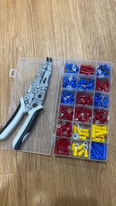 Bộ Kìm bấm Cos Đa Năng 20 Trong 1 kèm 300 đầu cos thông dụng tiện lợi cho sửa chữa điện dân dụng