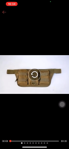 F&S SHOPAHOLIC BAGS#4003 Classic Men`s crosbody bag features multiple zippered compartments for organizing gear