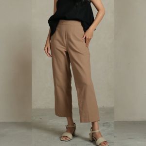 Bodytalk Celana Panjang Wanita Emmeline Light Brown 43101T5LW