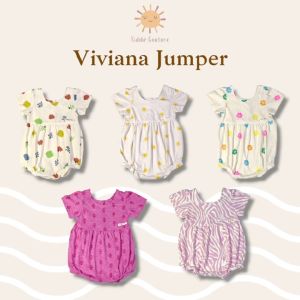 Maybee - Jumper Bayi Perempuan Newborn Viviana Baby Bodysuits