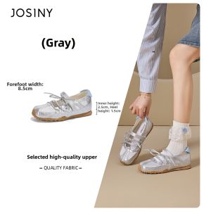 Josiny | Silver Training Ballet Mary Jane Womens Shoes