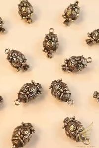 Móc Khóa Cú Mèo Dễ Thương Bằng Đồng Thau Móc Khóa Cute - Đồ Đồng Thuận Tâm