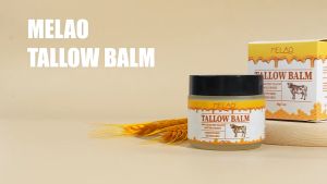 Tallow and Honey Balm for Face and Skin Based Supplies Organic Beef Tallow Moisturizer Face Cream-Grass Fed Beef Tallow & Raw Wild Honey Tallow Lotion Whipped Sensitive Skin Are Available