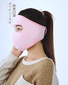 [ SIÊU RẺ ] Khẩu Trang Chống Nắng 3 Lớp Dày Dặn Che Kín Mặt Có Lỗ Thoáng Khí