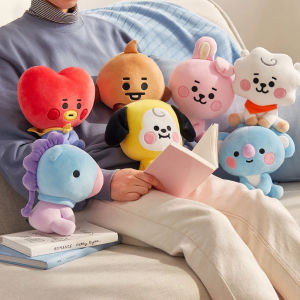 B-T-21 Plush Toy Tata Koay Shooky Mang Cooky Cartoon Animal Backpack Key Mobile Phone Pendant Office Relaxation Toys Friend Gift
