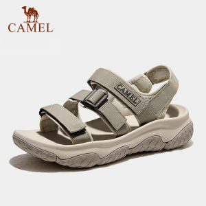 Cameljeans Outdoor Sandals Summer New Style Wading Quick-drying Non-slip Velcro Sports Beach Shoes for Men