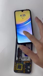 6.5 Display For Samsung A15 4G SM-A155F Display Digital Touch Screen with Frame For A15 5G SM-A156B LCD Display Replacement
