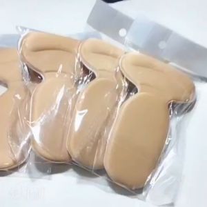 Jozoo 2 In 1 Heel Insole High Heels Shoe Cushion Pad Feet Care Protector Sticker Inserts Anti-dropping Anti-slip