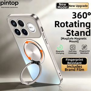 SIMERST | Ag Matte Anti-drop Stand Cover Phone Case