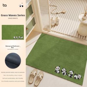 BEIAISI | Water Absorbent Anti-slip Quick Dry Bath Mat
