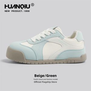 HuanQiu | Lightweight Pink Womens 2026 New Autumn German Trainer Casual Sneakers