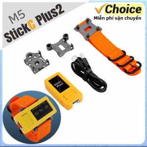 Bộ Công Cụ Phát Triển IoT M5Stack M5Stickc Plus2 ESP32-PICO Với Màn Hình TFT 114 Inch Bộ Điều Khiển IoT Có Thể Đeo Dạng Đồng Hồ Cầm Tay