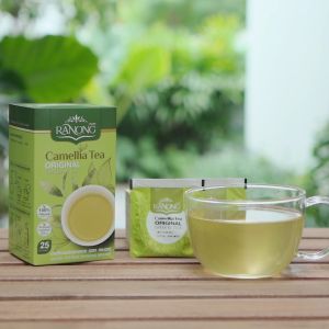Ranong Tea เรนองที ซันลีฟ ชาเขียวคามิเลีย Camellia 25 ซอง 50g ชาเขียว ชาจีน ชาซอง ต้านอนุมูลอิสระ