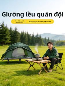 Mountaintop view | Lều Chống Nước Đặt Nhanh với Giường Dã Ngoại Tích Hợp