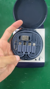 TMS - Travel Charger Kit 6in1 60W Kabel Data Multifungsi Bisa Untuk Semua Perangkat Hp Kotak Casan