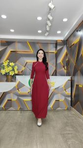 Đầm giả áo dài - Y1367 - Thương hiệu Zonbig