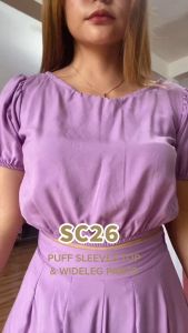 SC26 Wideleg Blouse Set: Stylish & Comfortable Outfit