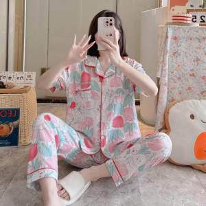 Nars Lady’s New Trendy Summer 2025 Fashion Elegant Sleepwear  Womenswear 2 n 1 Set