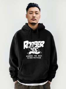 American Style Fleece Lined Thickened Hoodie Jacket Mens Top Couples Fashion Autumn Winter Casual Comfortable Sweatshirt