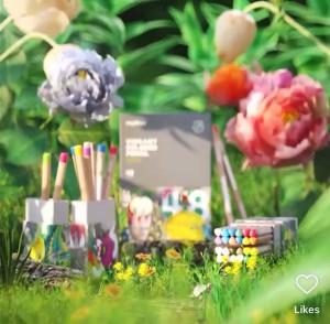 (36PCS Vibrant Coloured Pencil) Mideer Pencils - Children Kid School Drawing Colouring Pencil Tools Supplies