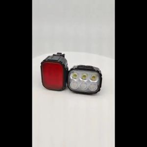 Rechargeable Waterproof LED Bike Light Set: Flashlight & Cycling Accessories