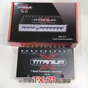 ปรีแอมป์แยกซับ 7 แบนด์ TITANIUM-Xรุ่น TX-71 แบรนด์ดังขายดี ปรีรถยนต์ ปรีแยกซับ ปรีเครื่องเสียงรถยนต์ ปรีเสียงดี Titanium X Tx 71 - Lazada