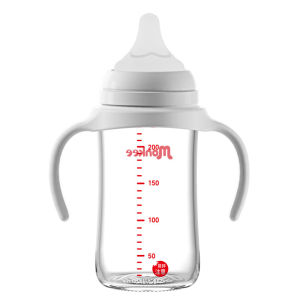 MENGHE | Wide Neck Sippy Straw Compatible Hand Grip for Baby Bottles