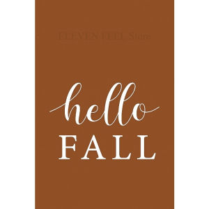 Fall Pumpkin Canvas Wall Art Maple Leaf Harvest Print Poster Farmhouse Decor Painting for Entryway Living Room Thanksgiving Gift
