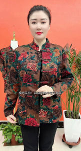 ฤดูใบไม้ร่วง ฤดูหนาว สไตล์ใหม่ ผ้าขนแกะ เรียงราย หนาขึ้น สไตล์จีนเปิด คาร์ดิเกน มีกระเป๋าคู่ หลวม Fit อุ่น เสื้อท่อนบน สําหรับผู้หญิงที่มีอายุมากกว่า