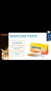 Vemedim Respicure Paste dùng cho chó mèo bị hô hấp tiêu hóa ống dạng gel 10ml