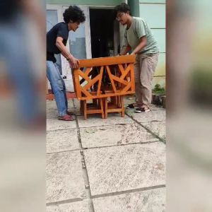 Meja Teras & Meja Cafe Etnik Aesthetic: Desain Unik & Kekinian