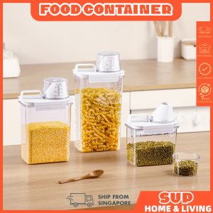 Airtight Plastic Food Container Kitchen Storage Box Dry Food Storage Organizer Boxes