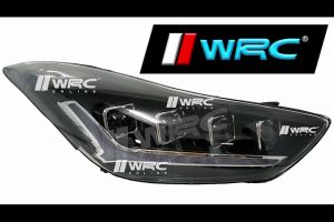 Hyundai Elantra Avante MD 2012 - 2016 Bugatti Design 4pcs Projector Led Headlamp With A Touch In Blue + Signal Running