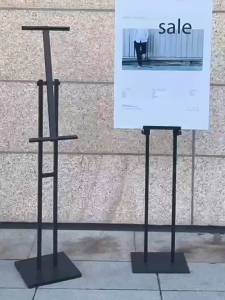 Adjustable Height Metal Poster Stand Foamboard Poster Thickened Display Stand