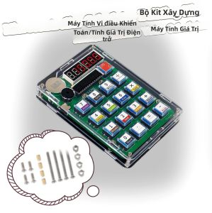 Bộ Máy Tính Điện Tử DIY Bộ Hiển Thị Ống Kỹ Thuật Số LED Bộ Mô-đun Thực Hành Hàn Vỏ Máy Vi Tính Đơn Chip Cho Thiết Bị Điện Tử