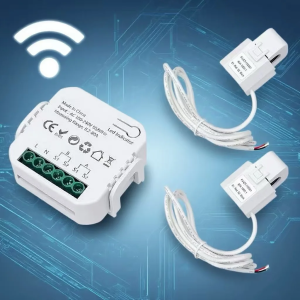 Tuya Smart Life WiFi Energy Bidirectional Meter 80A CT Sensor App Monitor Export Import Power Electricity Statistics AC100V-240V