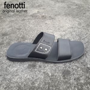 sandal pria kulit sapi fenotti sandal kulit insole dilapisi kulit