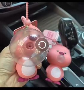 Loopy Bubble Blowing Keychain Girl Doll Pendant 2024 Schoolbag Pendant Small Jewelry Chain