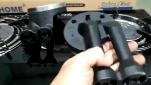 Điếu bếp gas hồng ngoại FI120 có chế độ hâm 2 Vòng lửa - Nấu tiết kiệm gas - Kích thước điếu Dài 21cm x12cm
